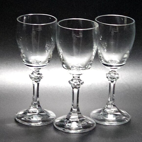 Schott Zwiesel Other - 3 Schott Zwiesel Contour Cordial Glasses 5" sculpted stem 3oz schnapps cocktail